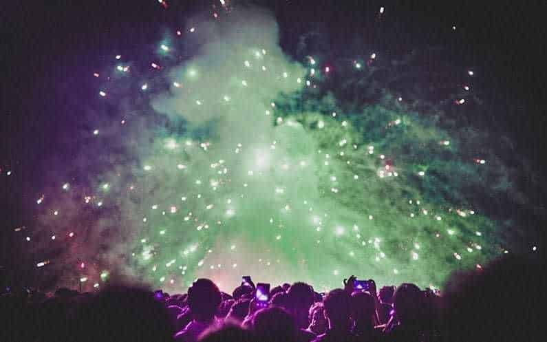 Fireworks displays can injure and maim onlookers