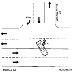 motorcycle accident report diagram