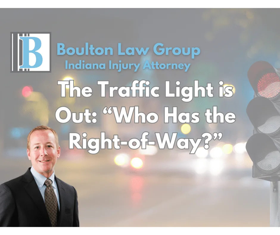 traffic light is out at intersection